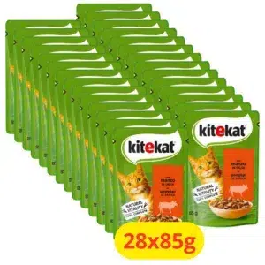 kitekat gatto con manzo