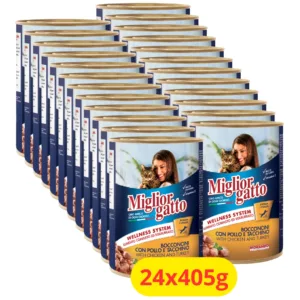 lattine miglior gatto pollo e tacchino