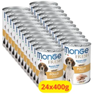 monfe fresh gusto pollo per cani