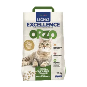 100 Monge LeChat Lettiera Gatti Orzo sacco da 2,5kg biodegradabile