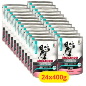 umido monoproteico per cani morando