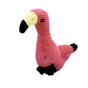 Pupazzo Cane Fenicottero in peluche