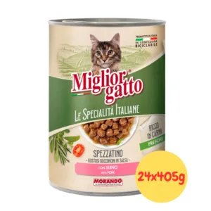 MigliorGatto Spezzatino con Suino