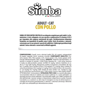 crocchette simba pollo per gatti