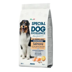Monge Special Dog Excellence Salmone confezione da 3kg per cani adulti