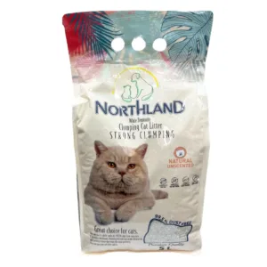 lettiera bentonite gatti northland agglomerante bianca confezione naturale per igiene felina