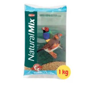 mangime uccelli esotici padovan naturalmix sacchetto da 1kg con semi misti