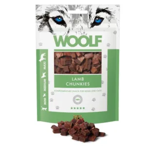 Bocconcini di agnello Woolf Lamb Chunkies in busta richiudibile