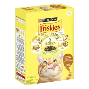 Friskies Gatti Adulti Crocchette Pollo e Tacchino confezione 400g