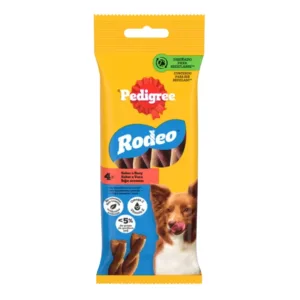 pedigree rodeo cani bastoncini intrecciati gusto manzo snack masticabile 70g