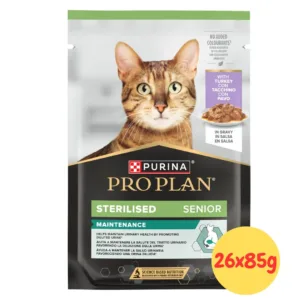 Pro Plan Senior Gatto Sterilizzato bustine con tacchino in salsa