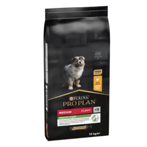 Purina Pro Plan Puppy Medium sacco 12kg con immagine di cucciolo