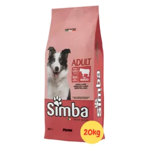 Sacco di crocchette Simba Dog Adult con Manzo da 20kg