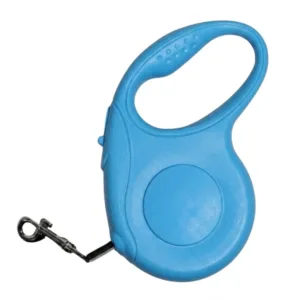Fettuccia guinzaglio retrattile 3 metri slimwalk nero compatto per cani