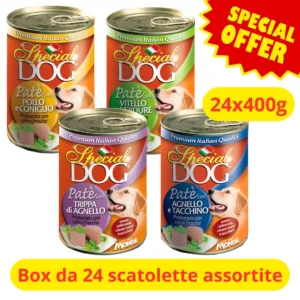 Special Dog Patè Gusti Misti box da 24 lattine da 400 grammi