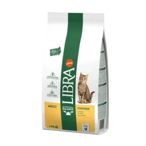 Libra Gatto Secco Adult Pollo in confezione per gatti adulti.