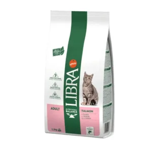 Libra Gatto Secco Adult Salmone in confezione per gatti adulti.