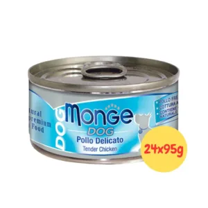 Monge Dog Cane Adult Umido in lattina con apertura a linguetta.