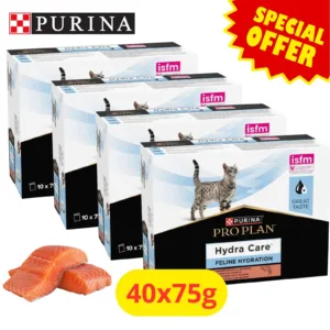 Pro Plan Hydra Care Gatto in confezioni con porzioni al Salmone