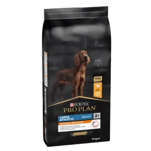 Sacco di crocchette pro plan large athletic adult pollo da 14kg