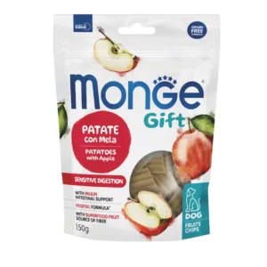 Monge Gift Fruits Chips Patate con Mela in confezione richiudibile