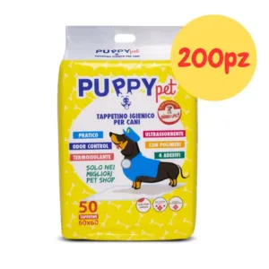 PuppyPet Traversine Igieniche cani 60x60 in confezione per l’igiene domestica.